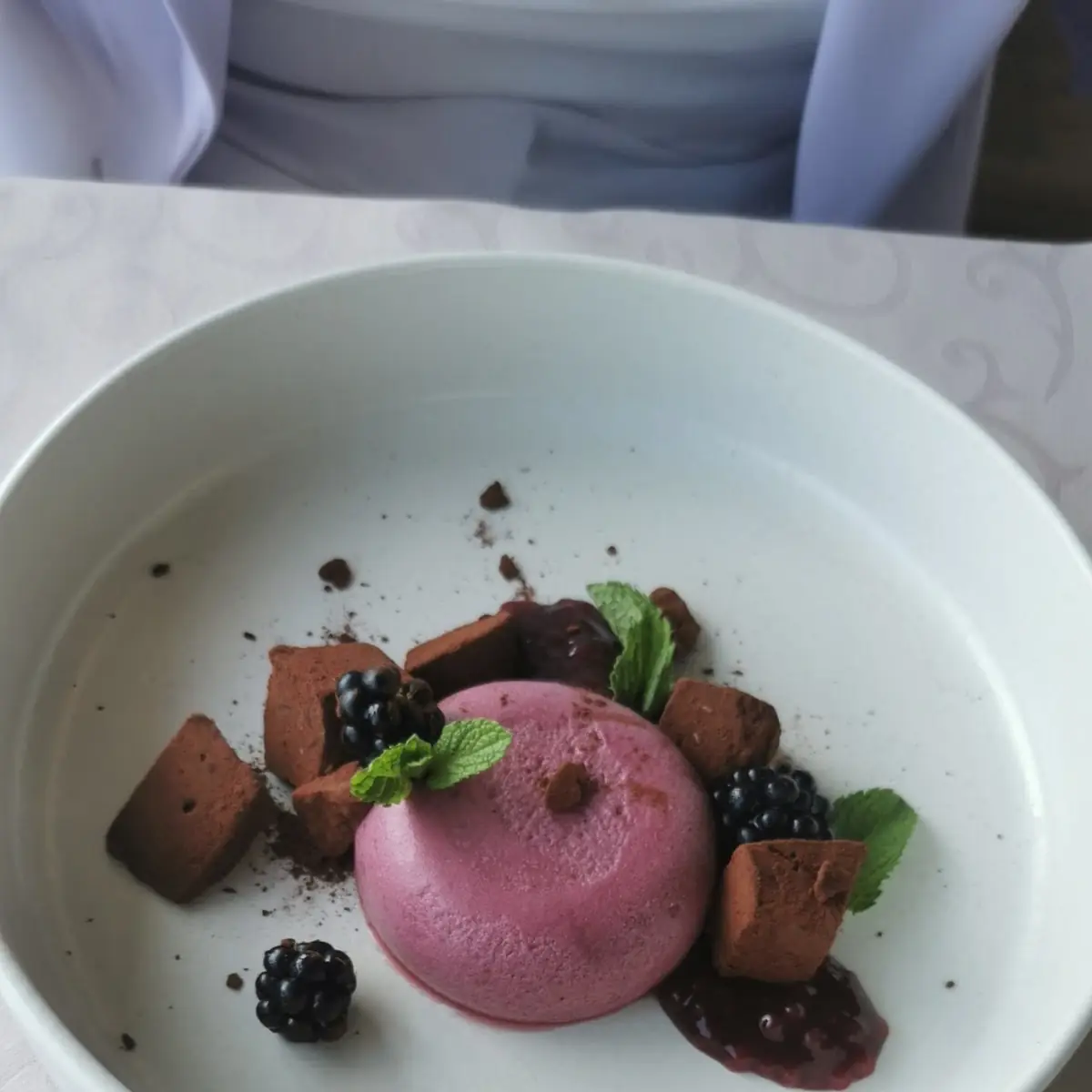 Brombeermousse