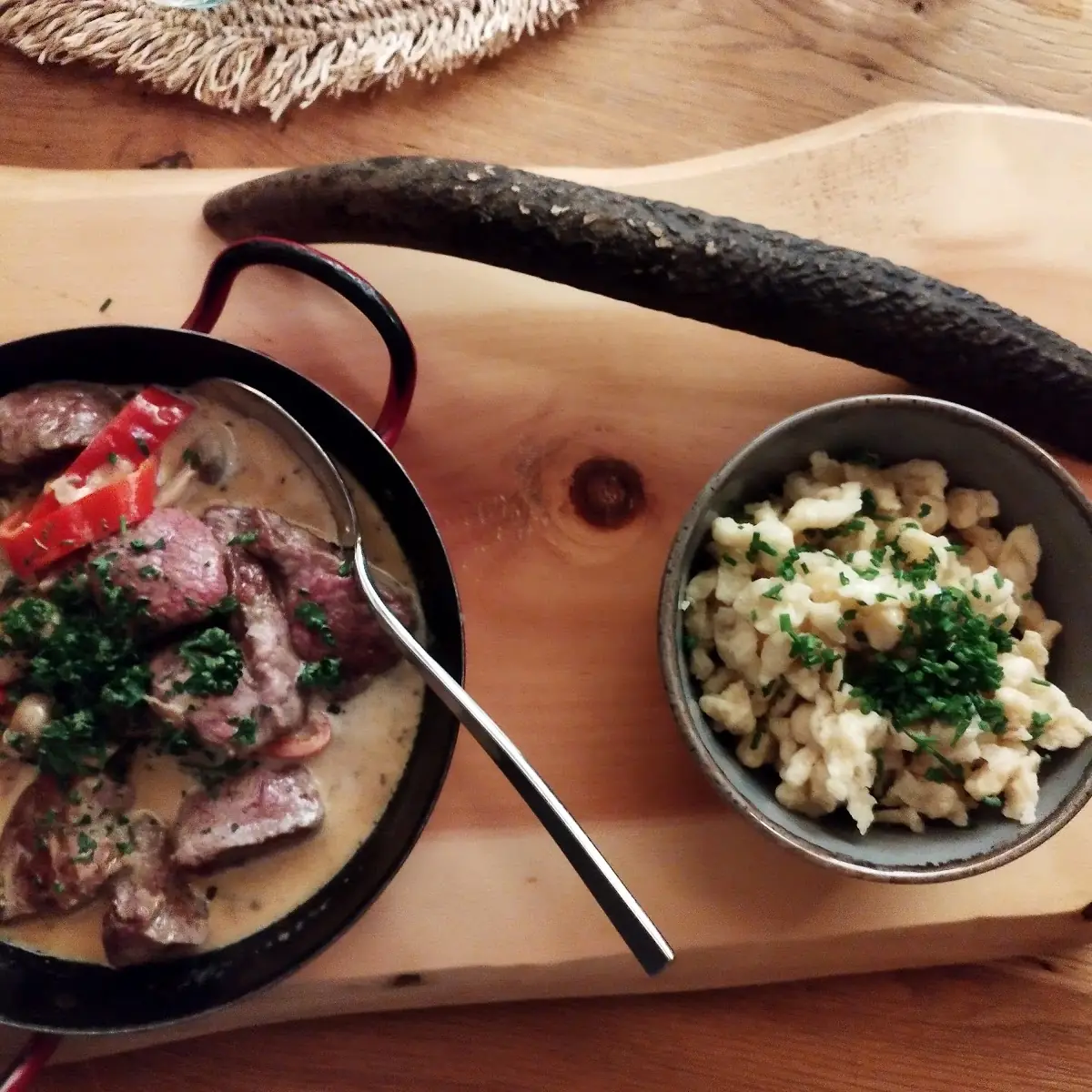Rinderfilet Mit Paprika