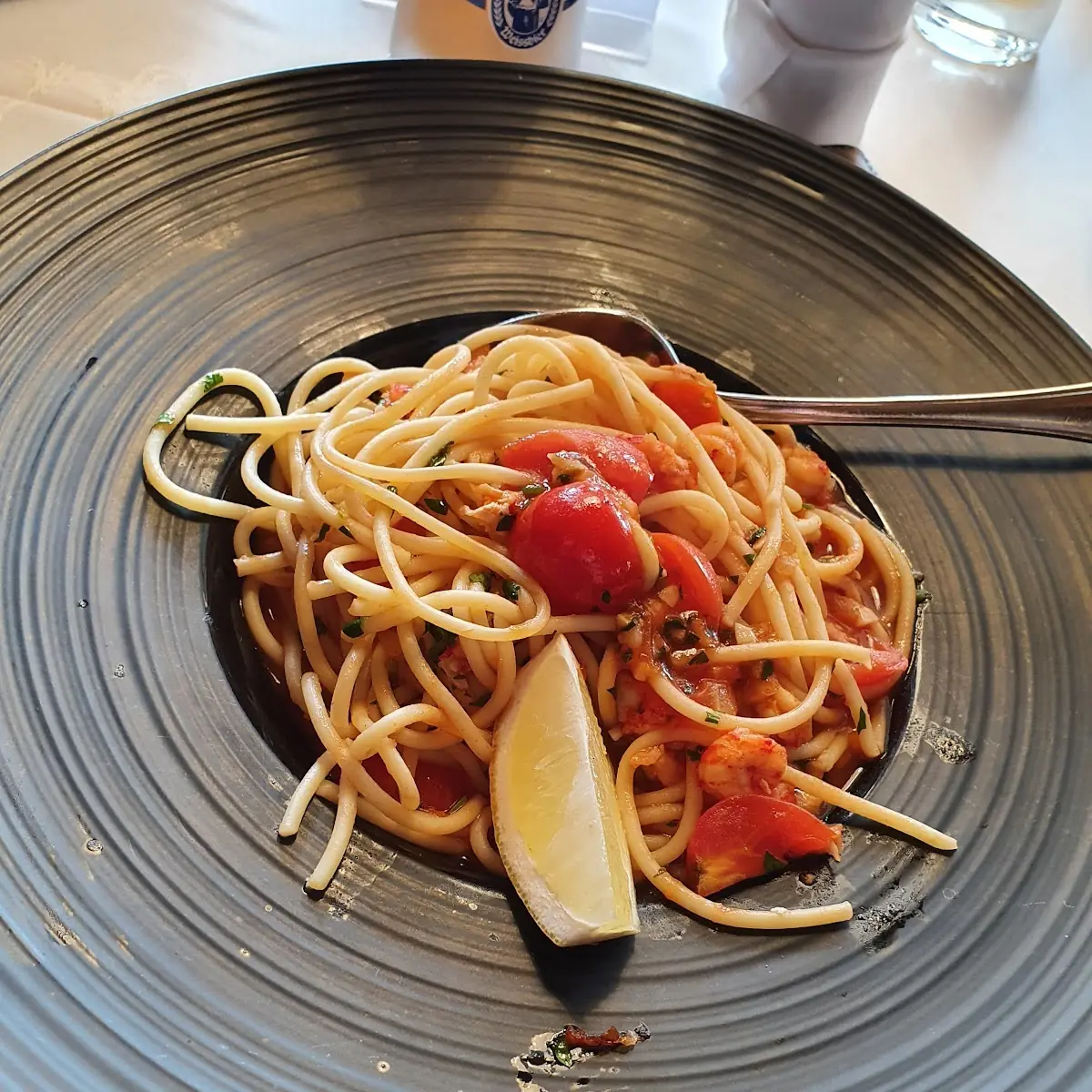 Pasta Mit Flusskrebsen