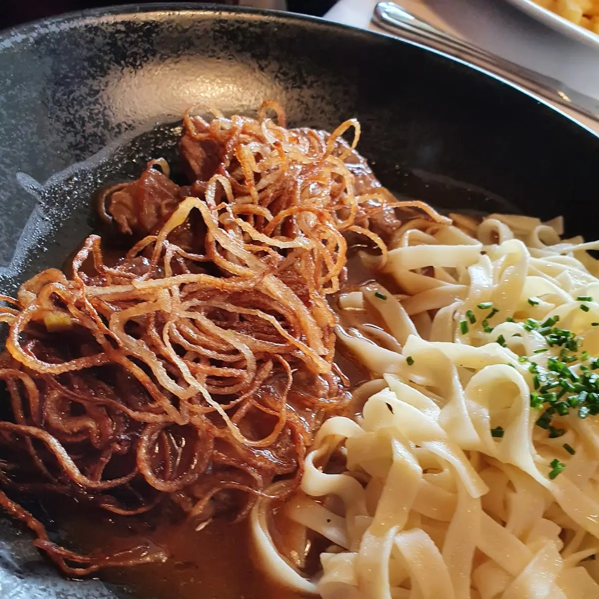 Zwiebelrostbraten