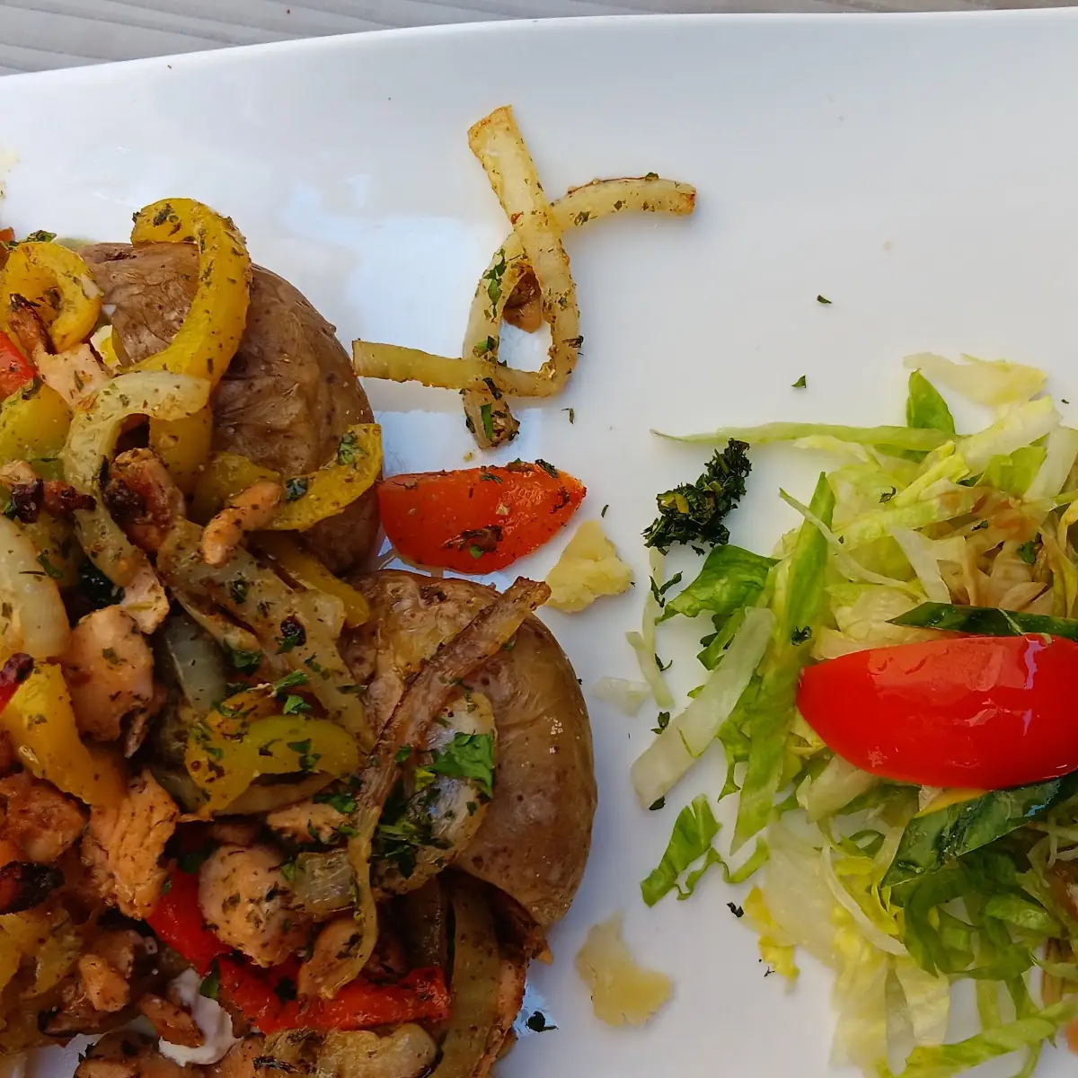 Ofenkartoffel Mit Lachs