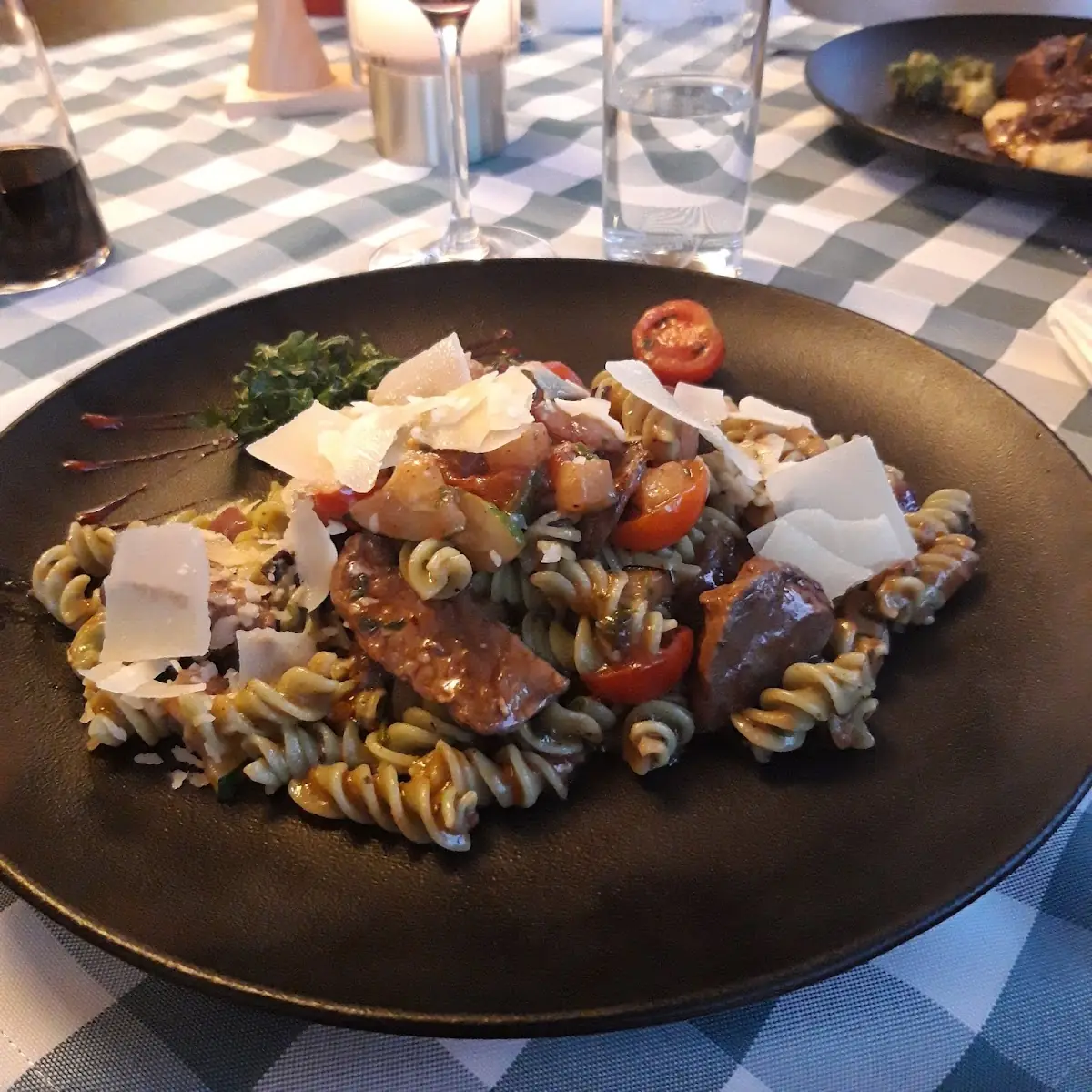 Eigenkreation Nudeln Mit Filetspitzen