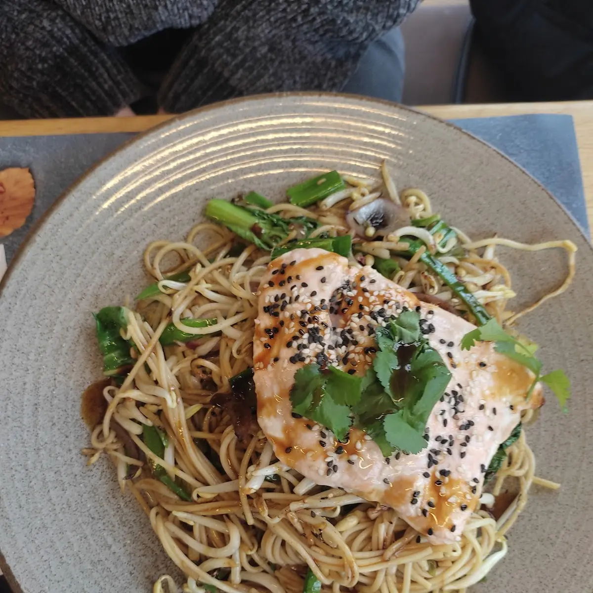 Teriyaki SoBa Salmon