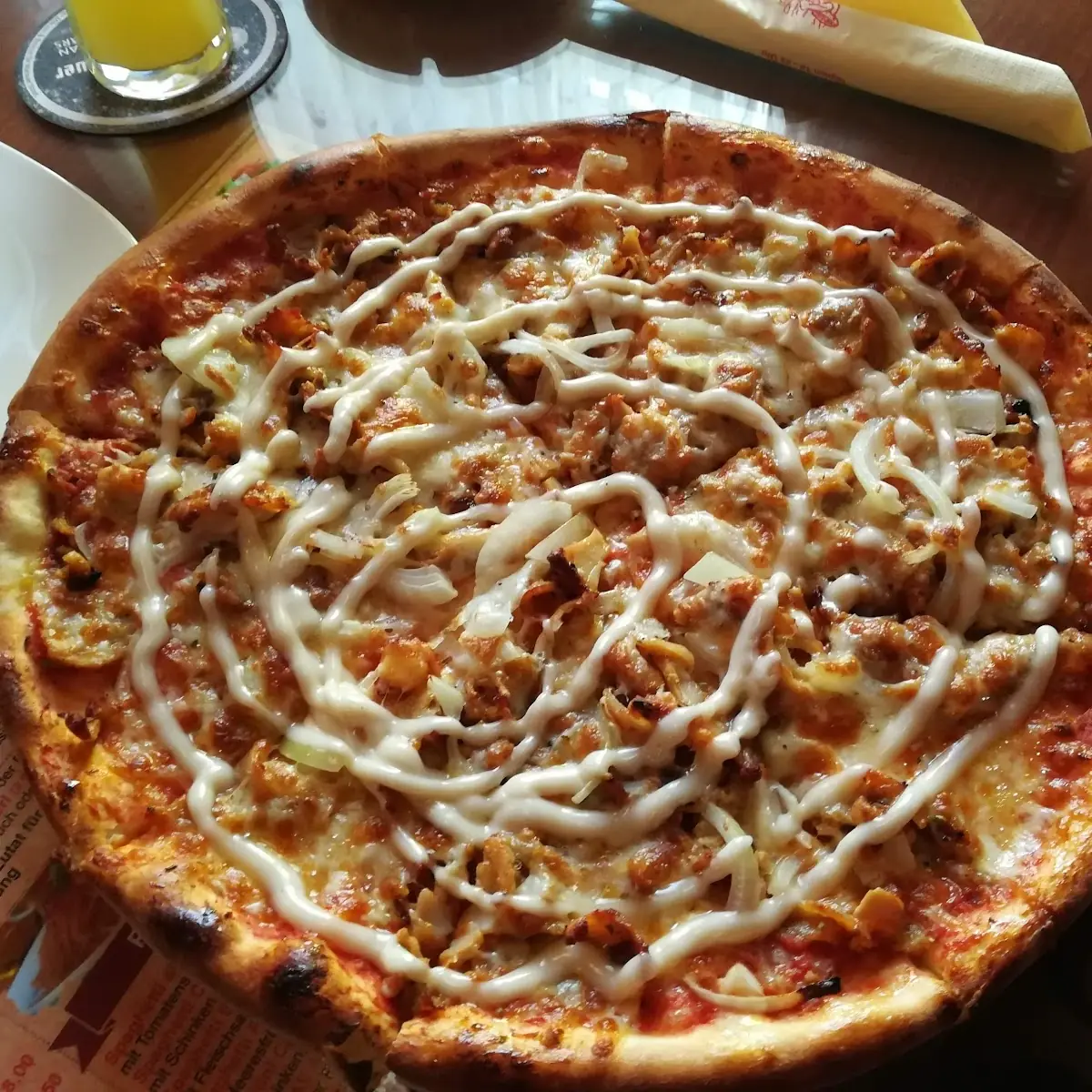 Kebab Pizza