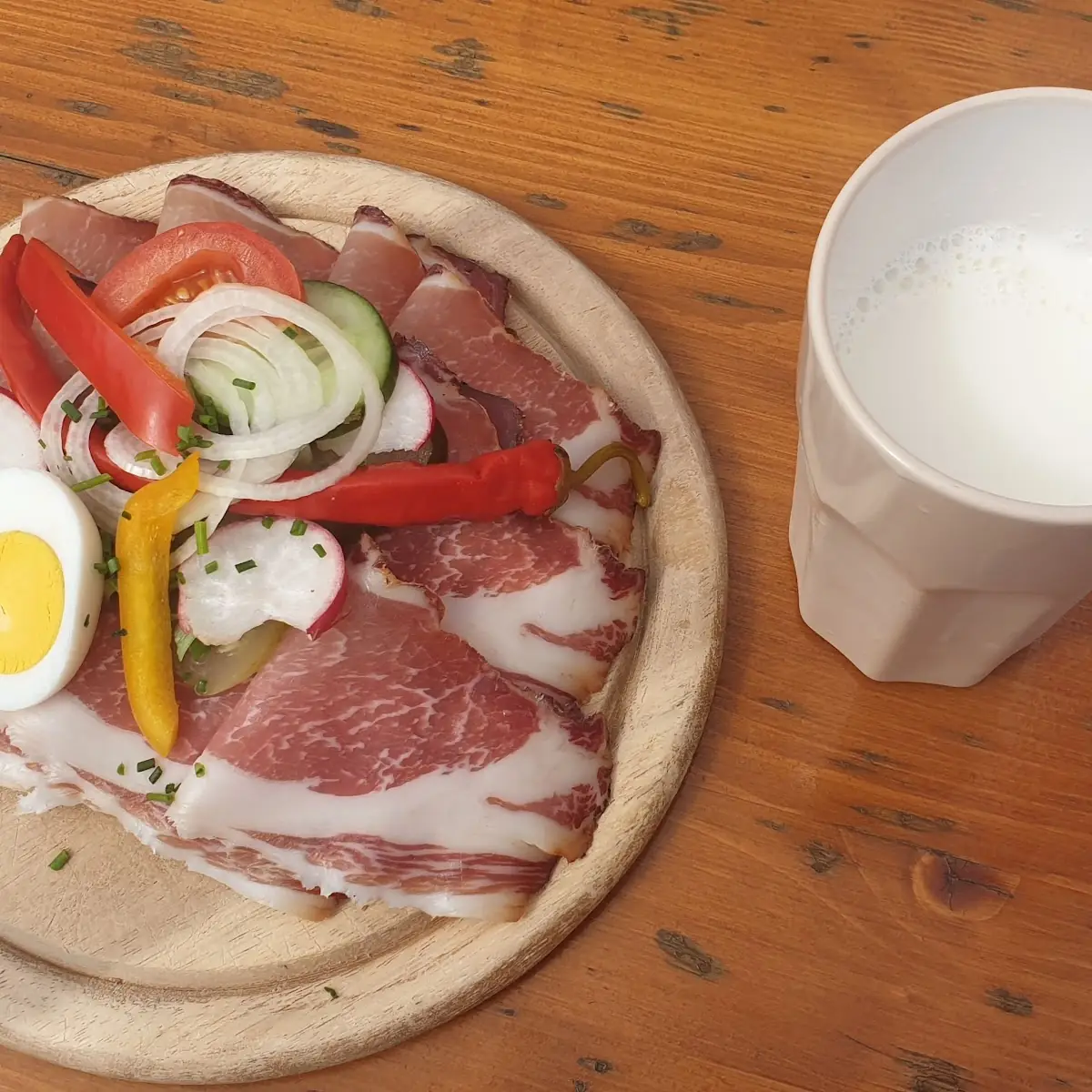 Brot Mit Speck