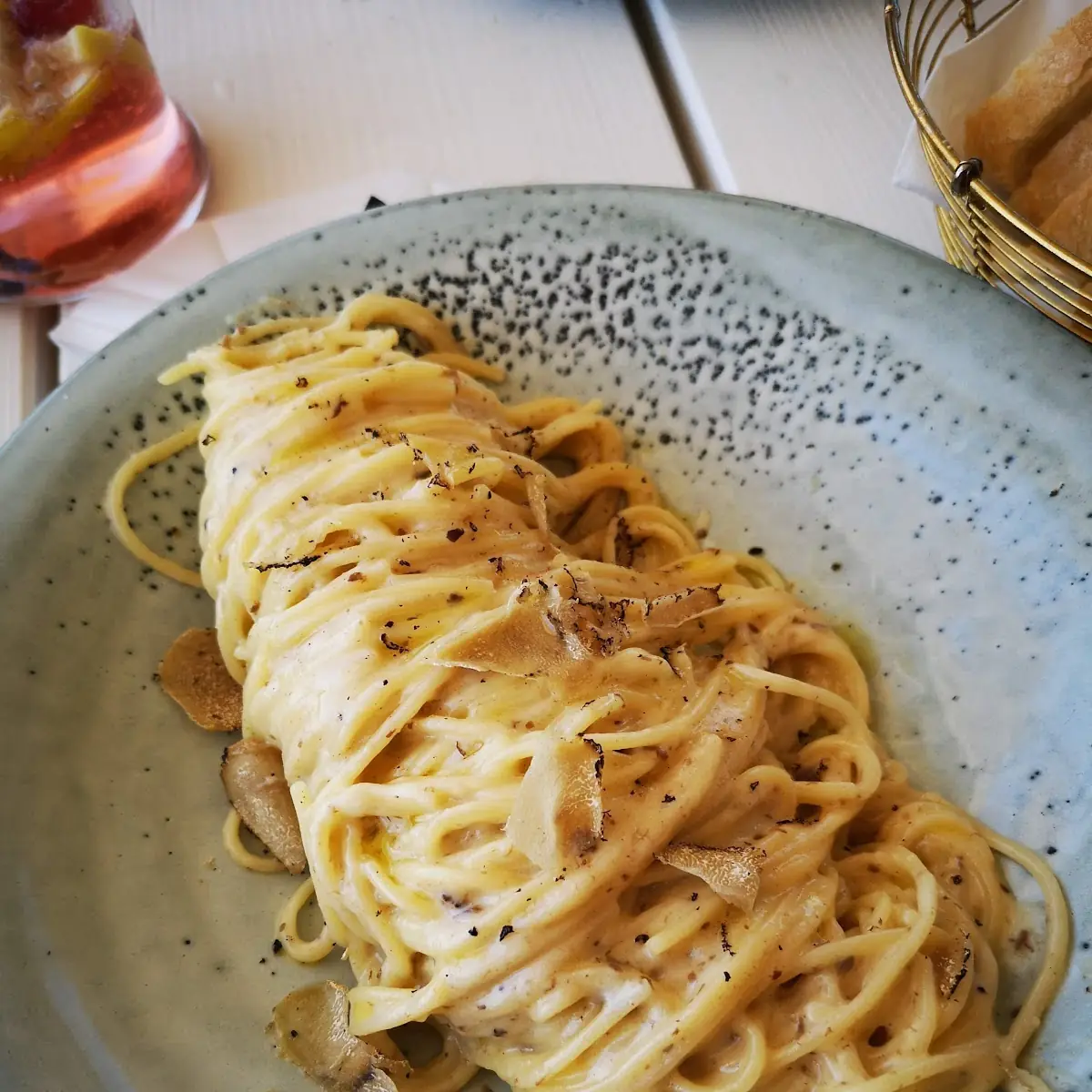 Trüffelspagetti