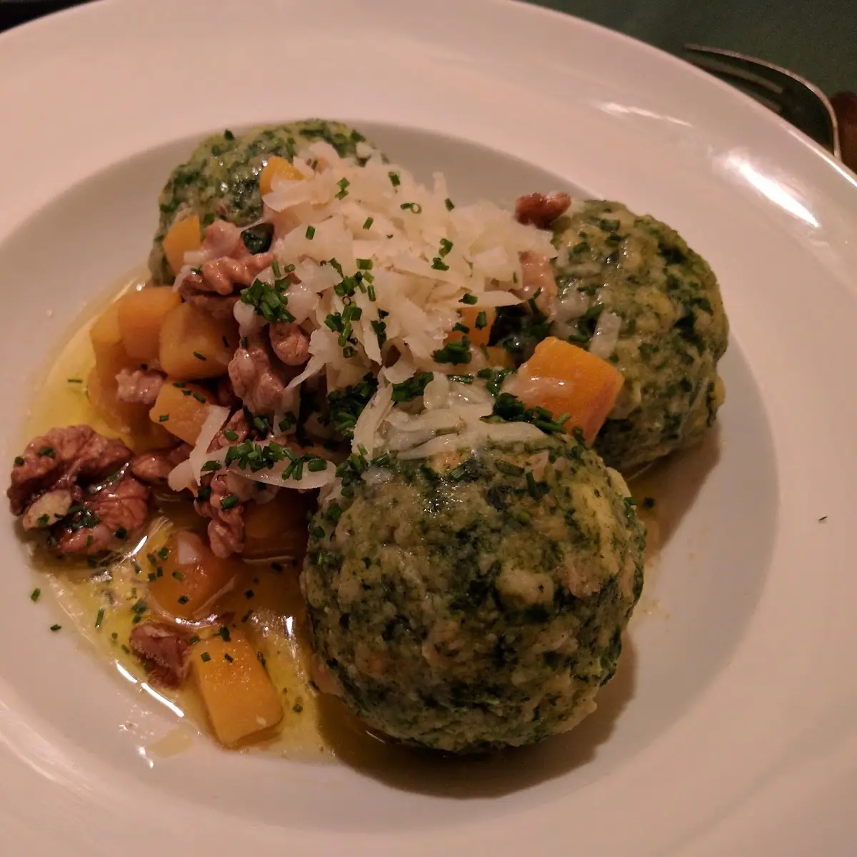Spinach Knödel