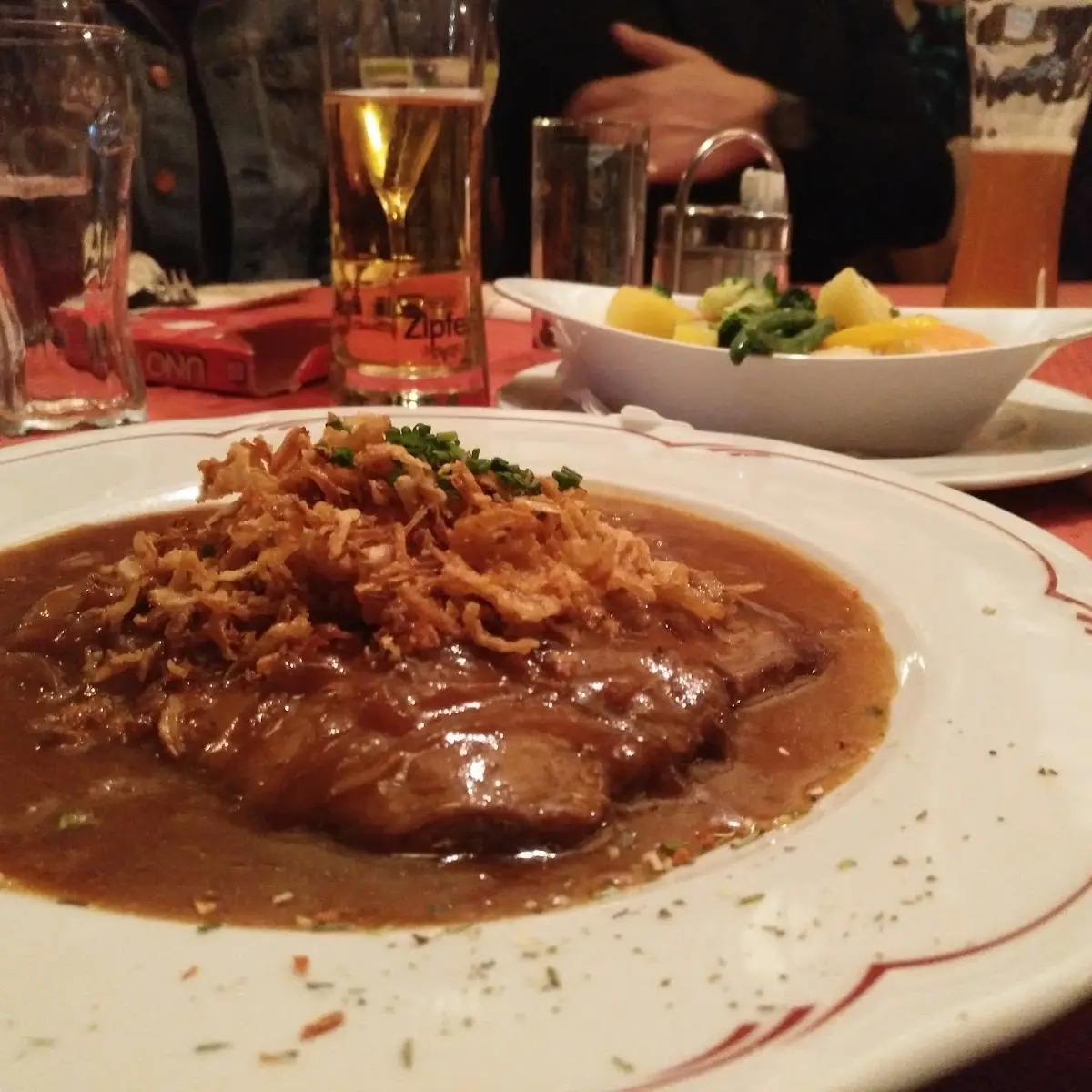 Zwiebelrostbraten