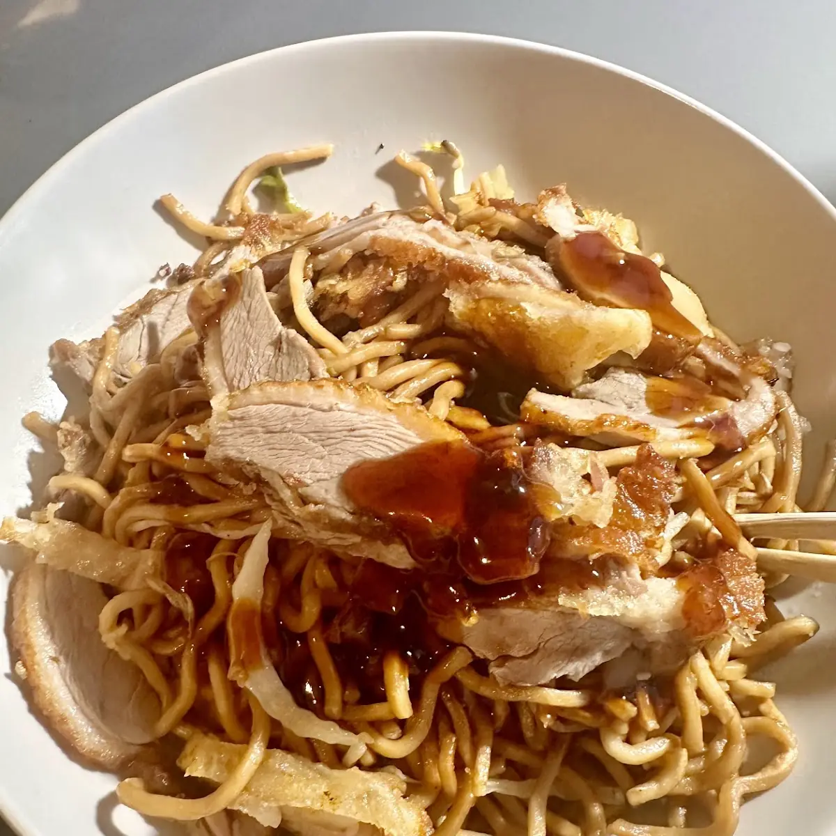 Ente Nudeln