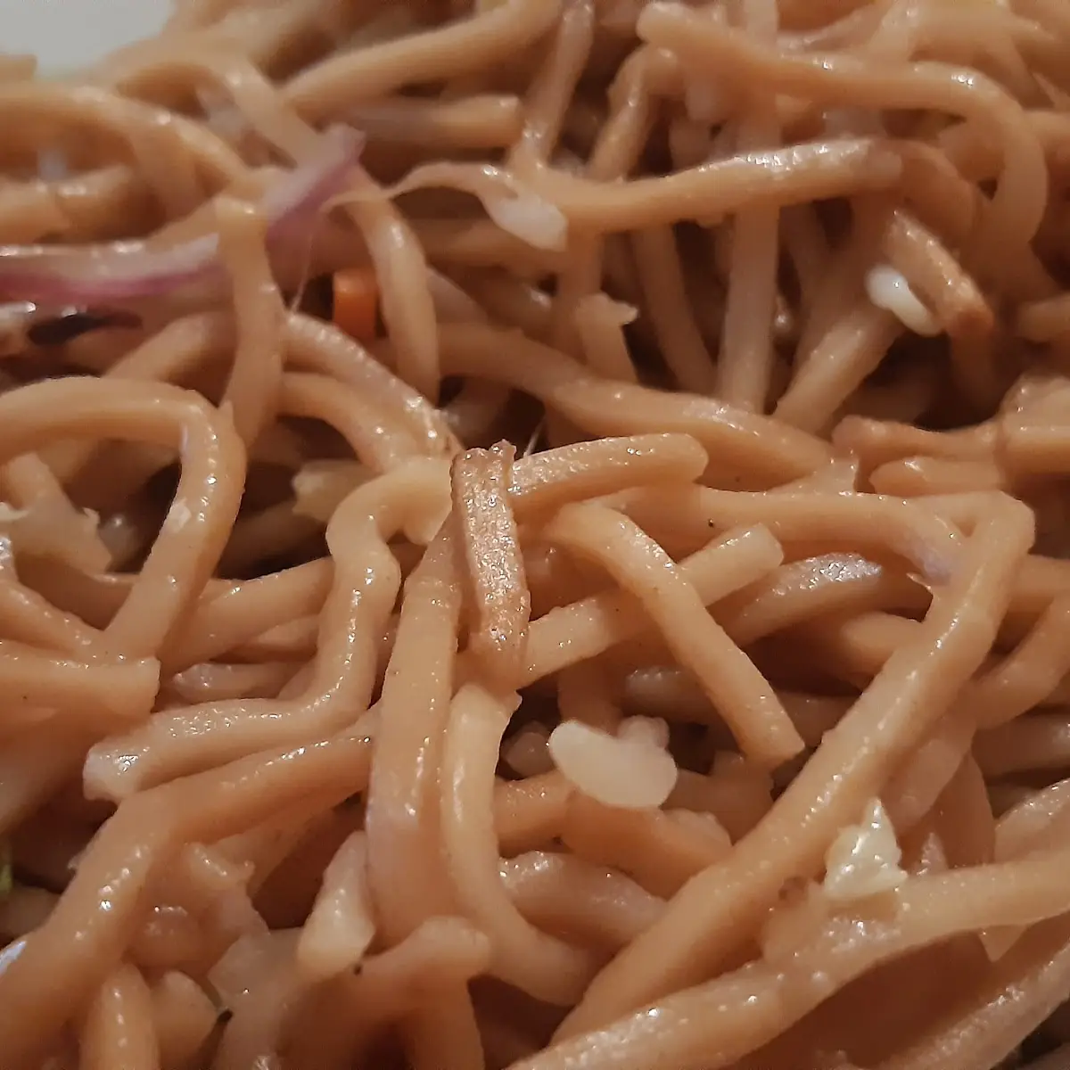 Gebratenes Gemüse Mit Nudeln