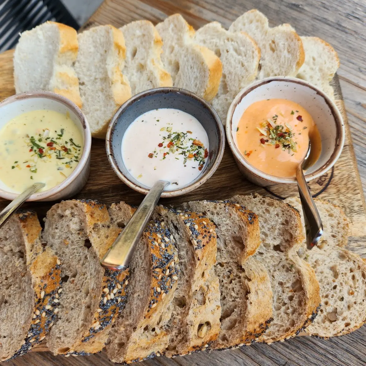 Brot Mit Dips