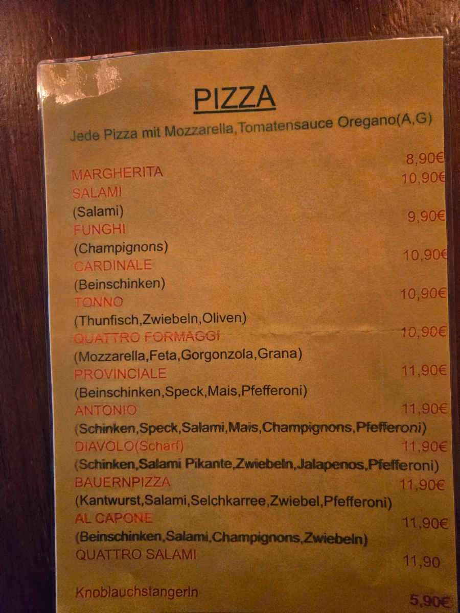 Speisekarte photo 1