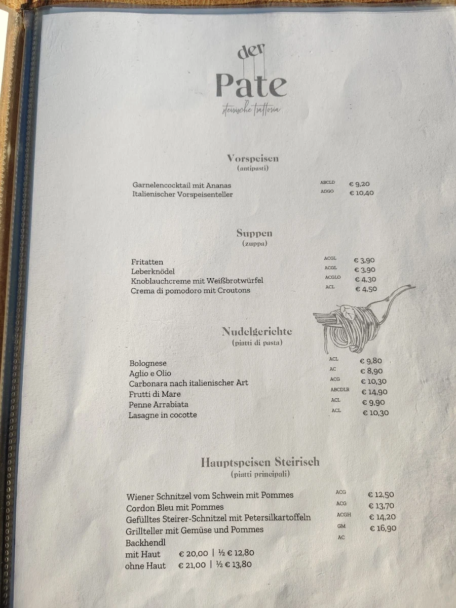 Speisekarte photo 2