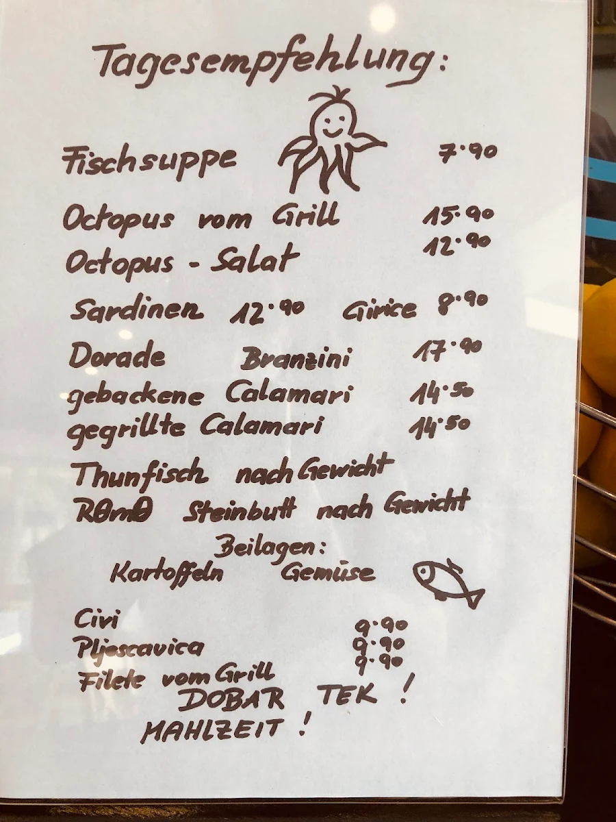 Speisekarte photo 1