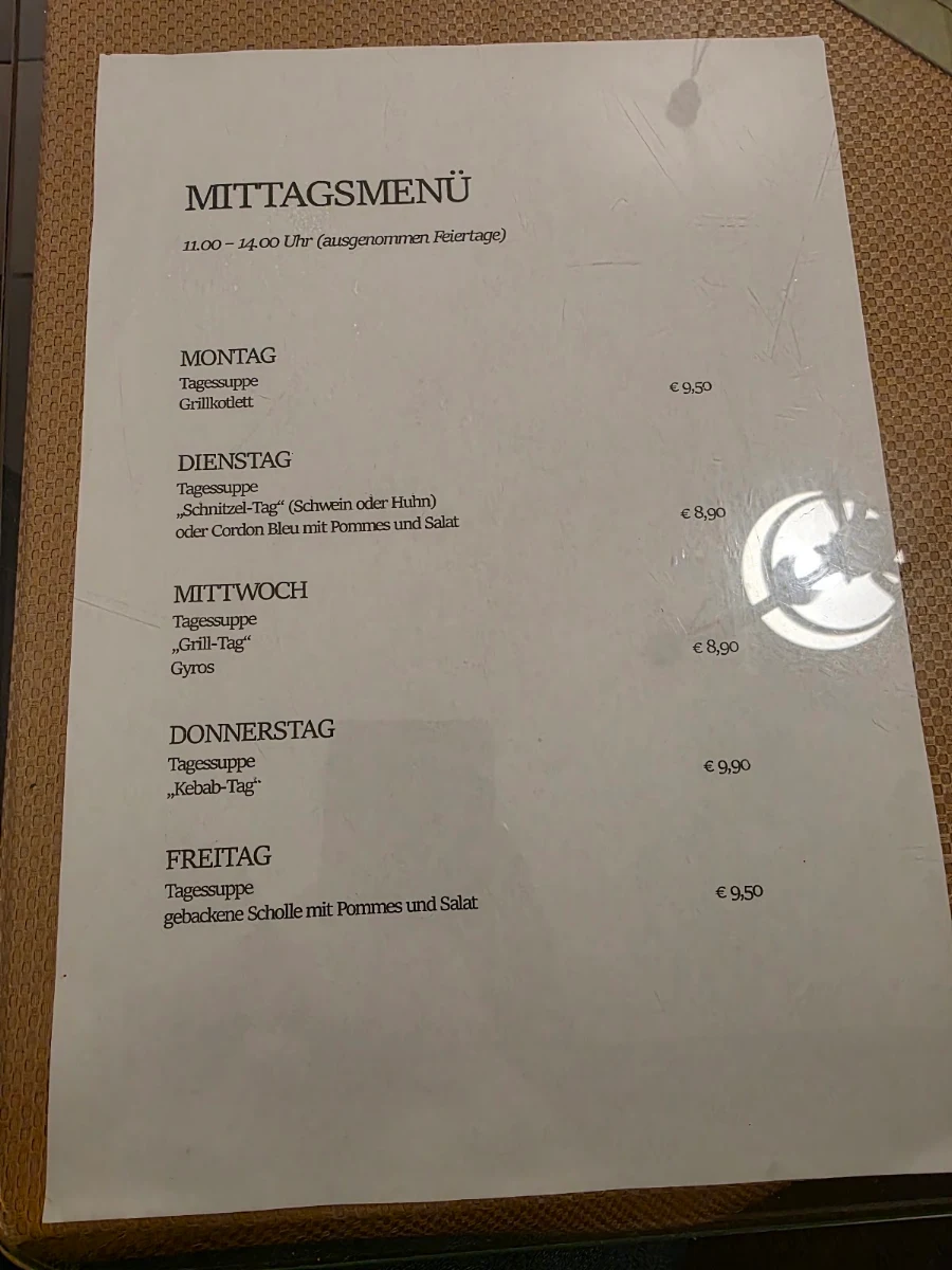 Speisekarte photo 1