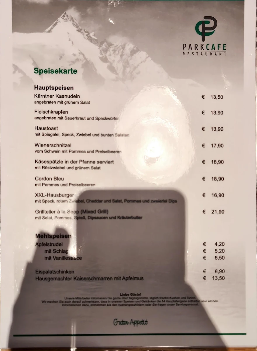 Speisekarte photo 2