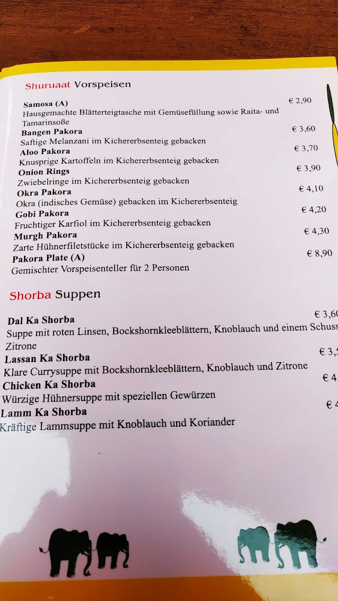 Speisekarte photo 4
