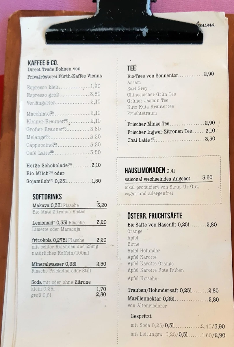 Speisekarte photo 6