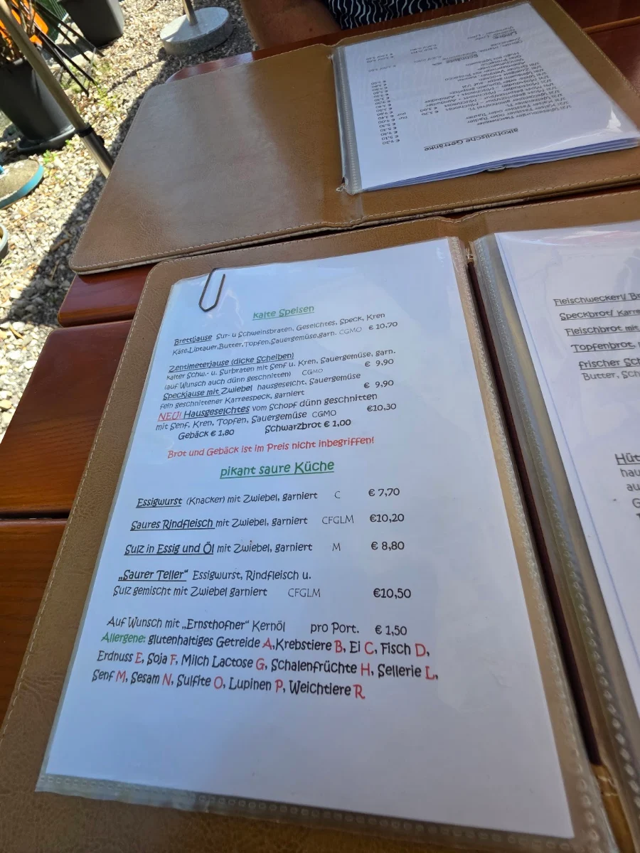 Speisekarte photo 3