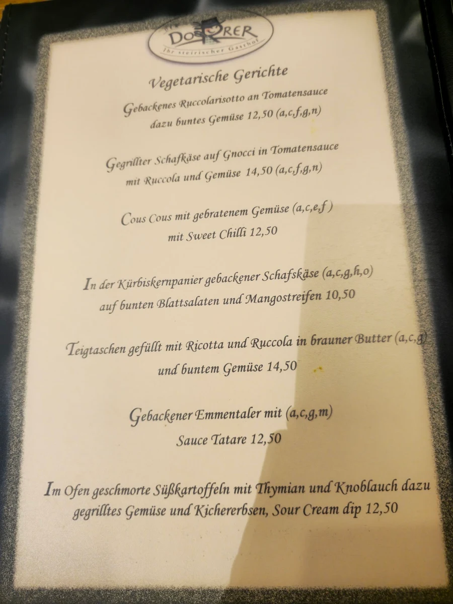 Speisekarte photo 3