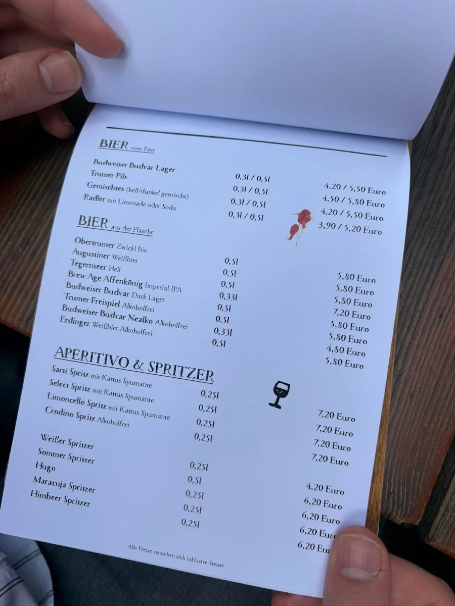 Speisekarte photo 2
