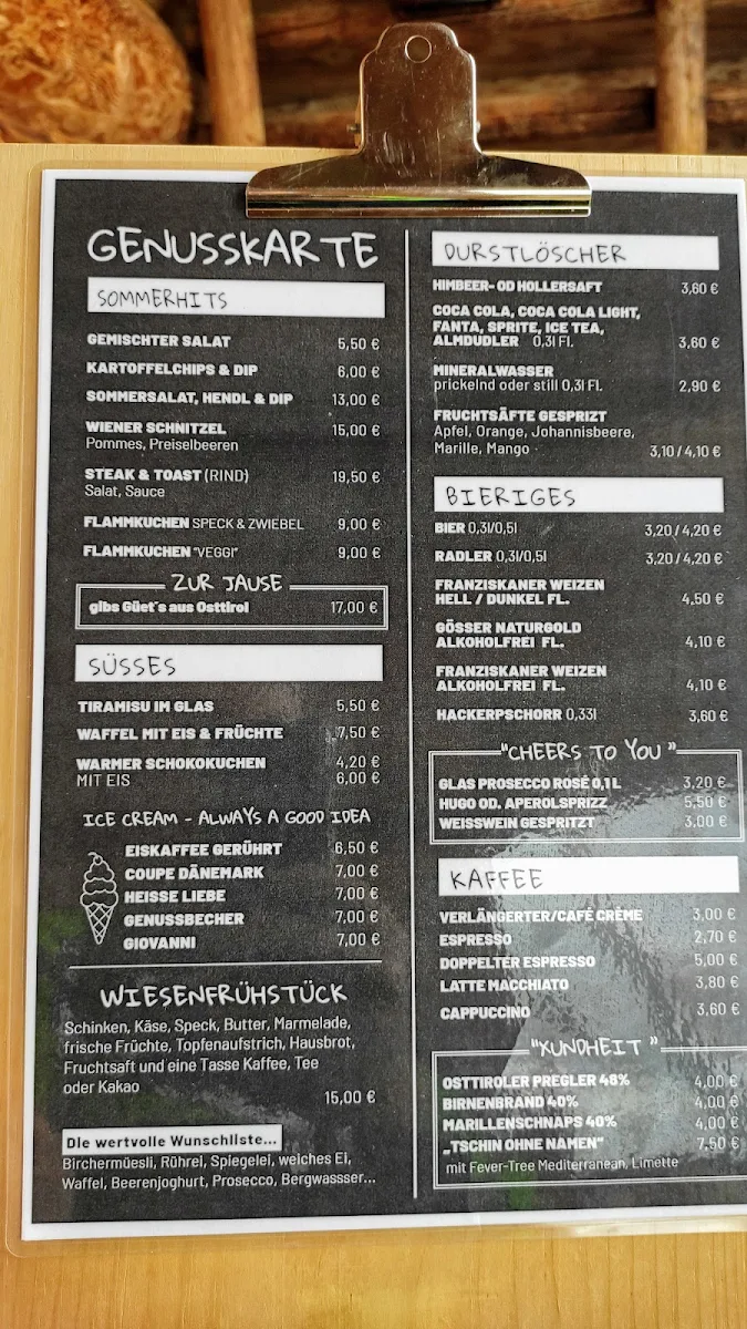 Speisekarte photo 2