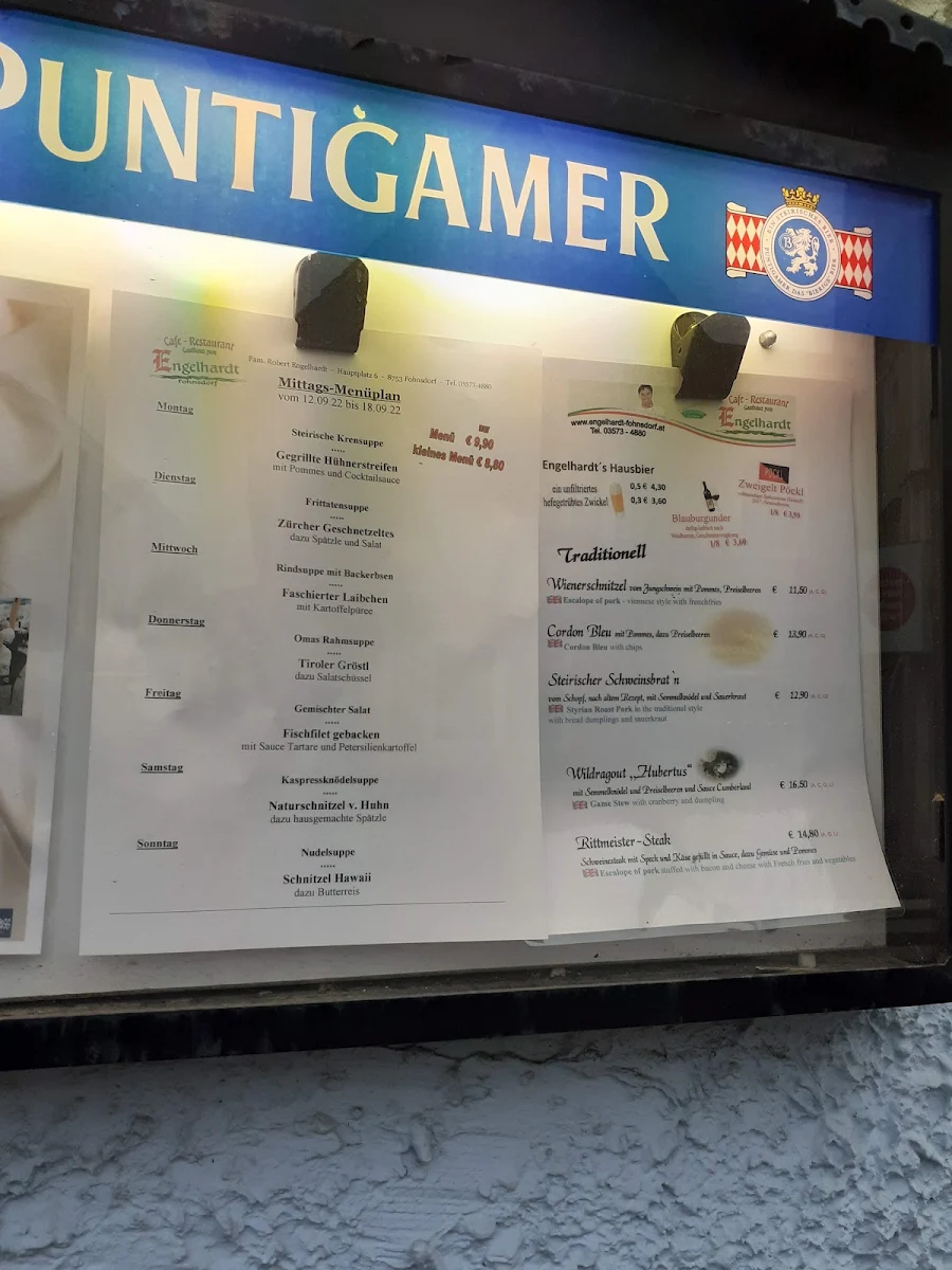 Speisekarte photo 1