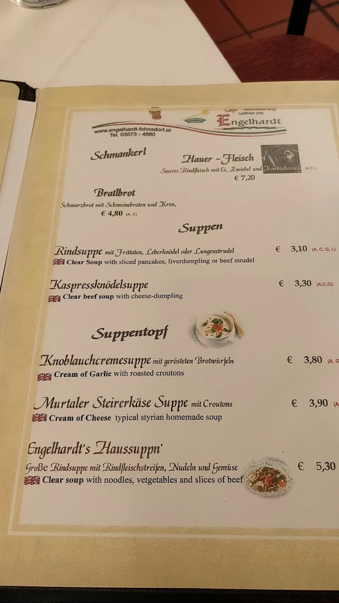 Speisekarte photo 3