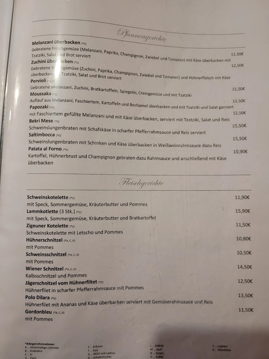 Speisekarte photo 4