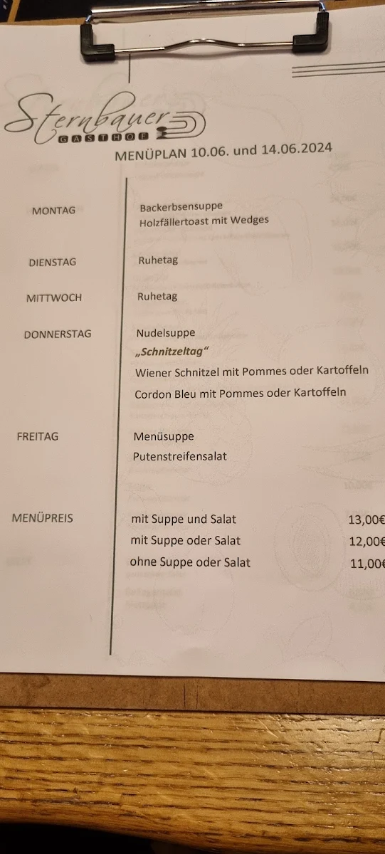 Speisekarte photo 1