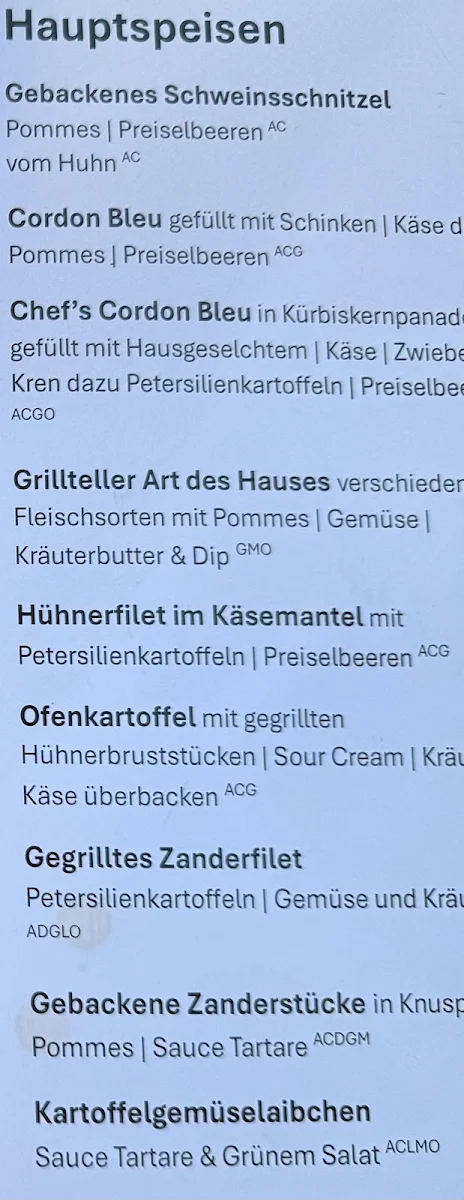 Speisekarte photo 2