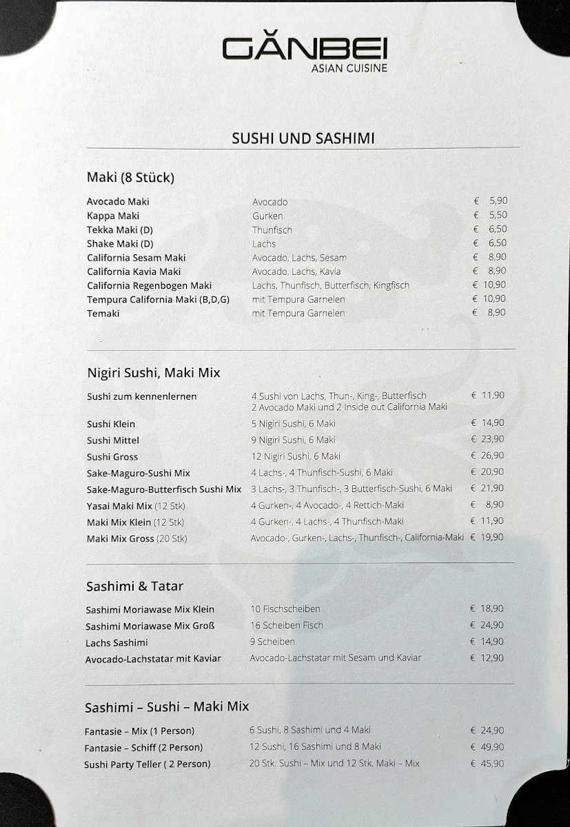 Speisekarte photo 3