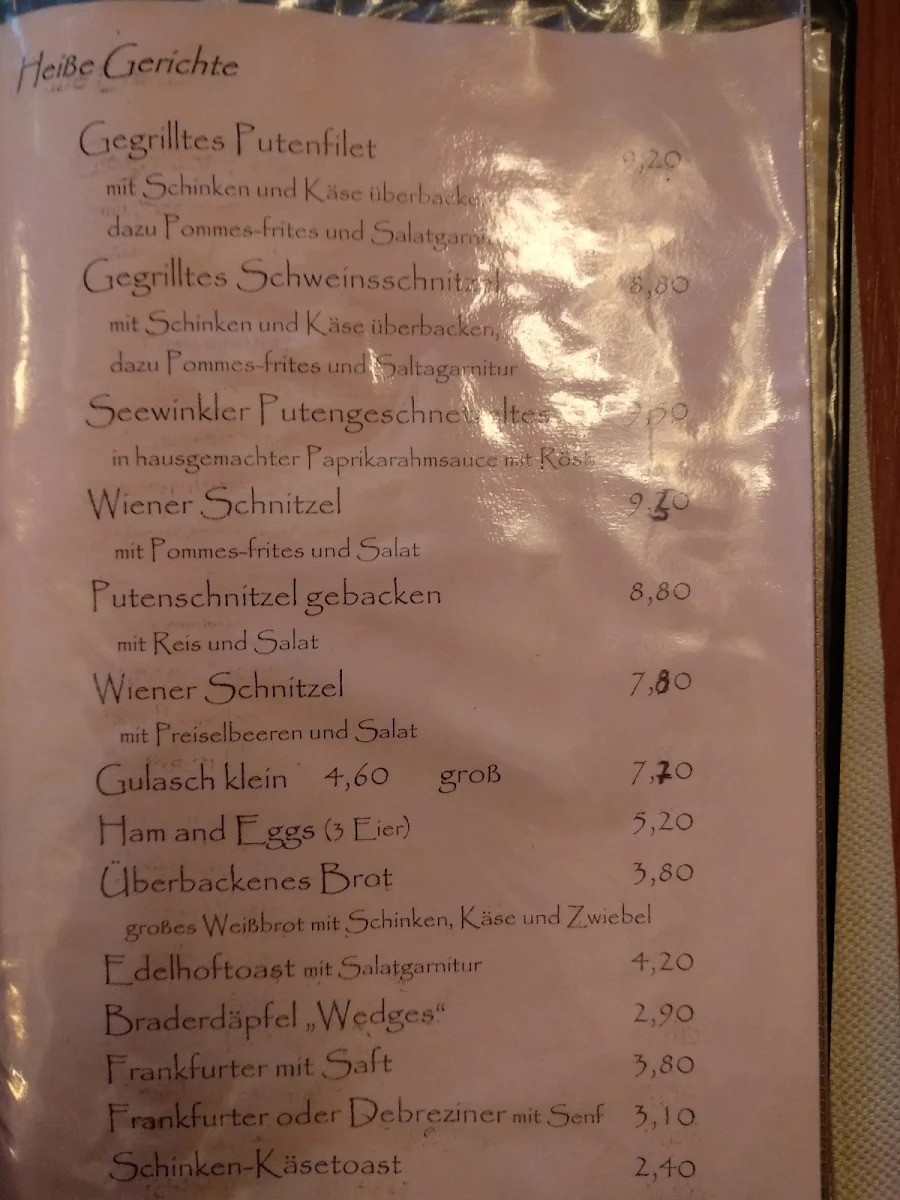 Speisekarte photo 1