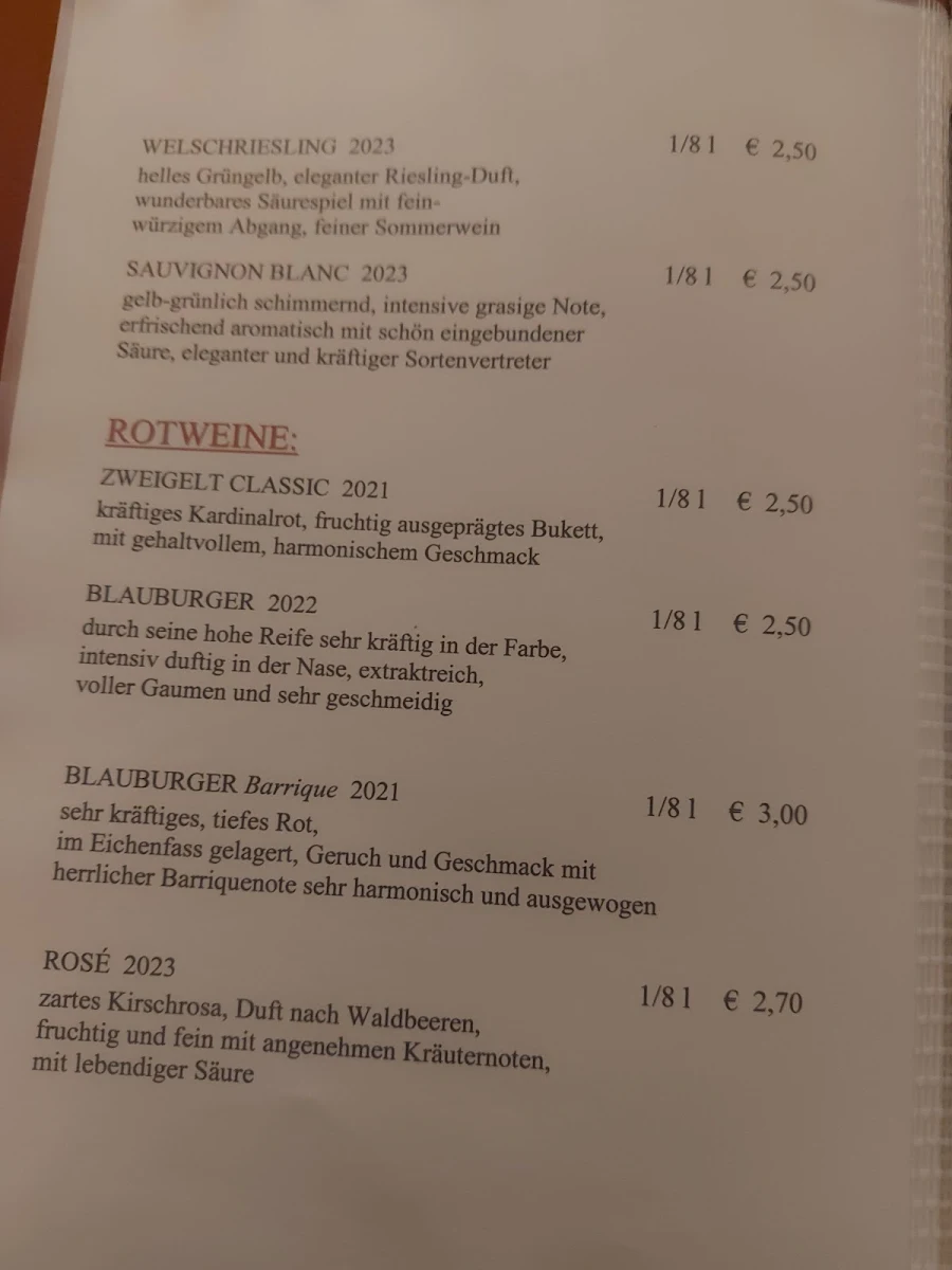 Speisekarte photo 1