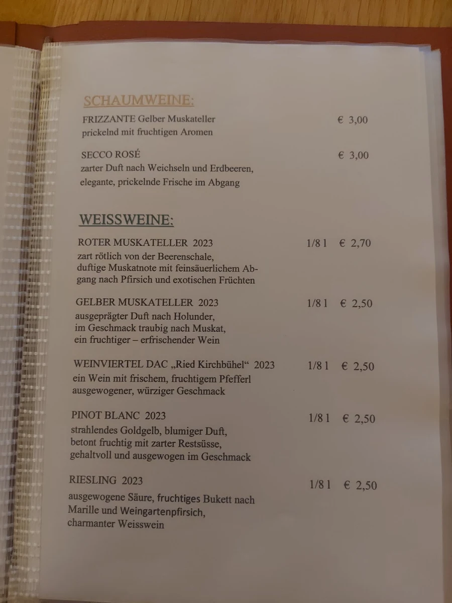 Speisekarte photo 2