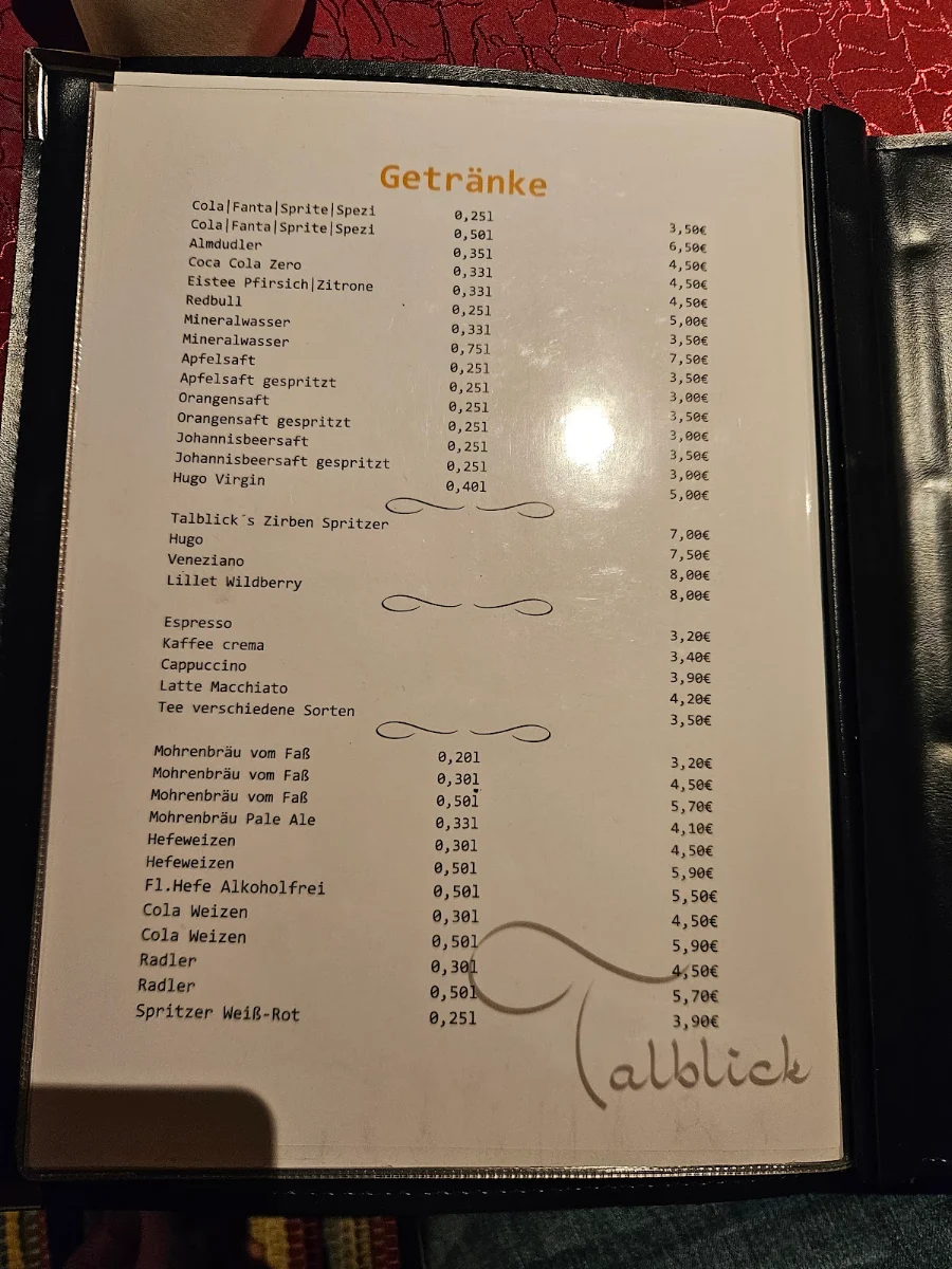 Speisekarte photo 1