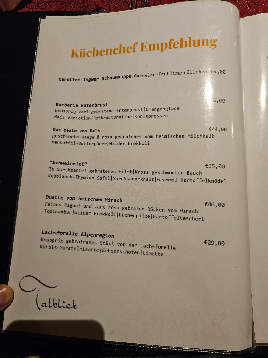 Speisekarte photo 3