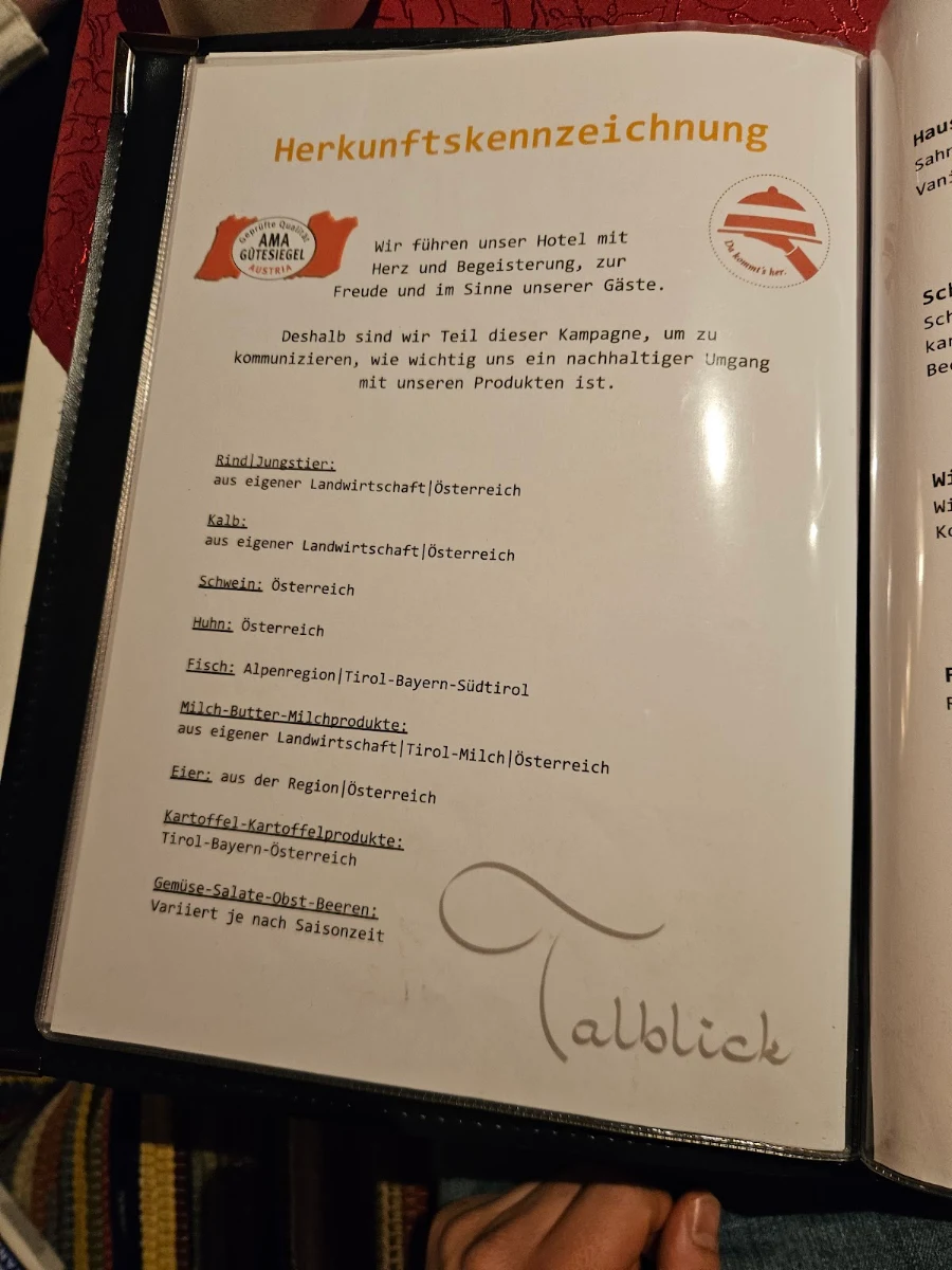 Speisekarte photo 6