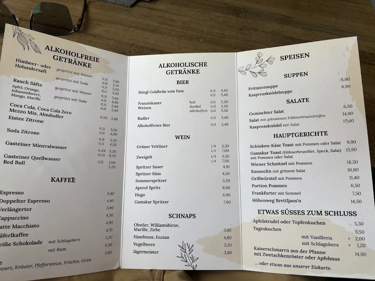 Speisekarte photo 1