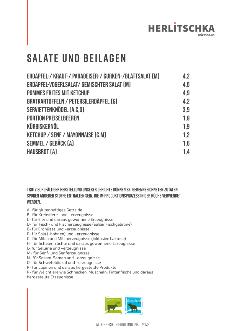 Speisekarte photo 2
