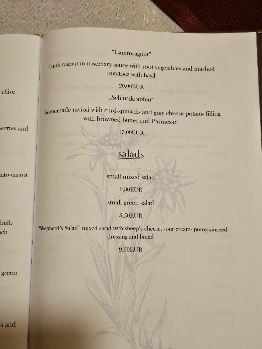 Speisekarte photo 6