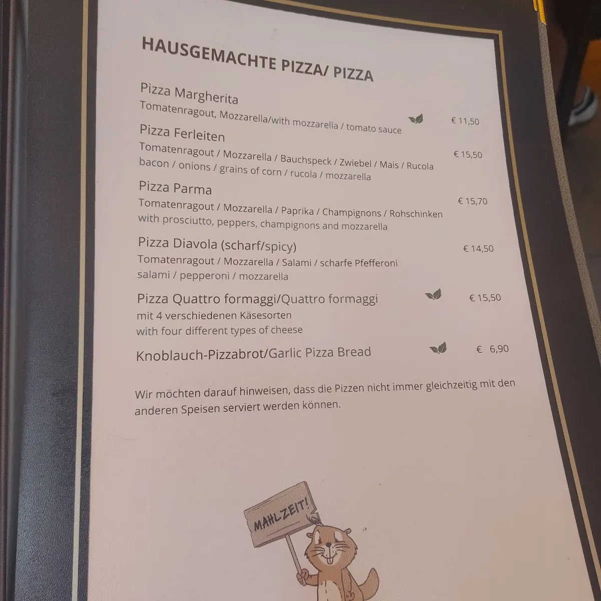 Speisekarte photo 9