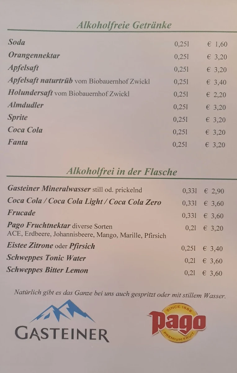 Speisekarte photo 3