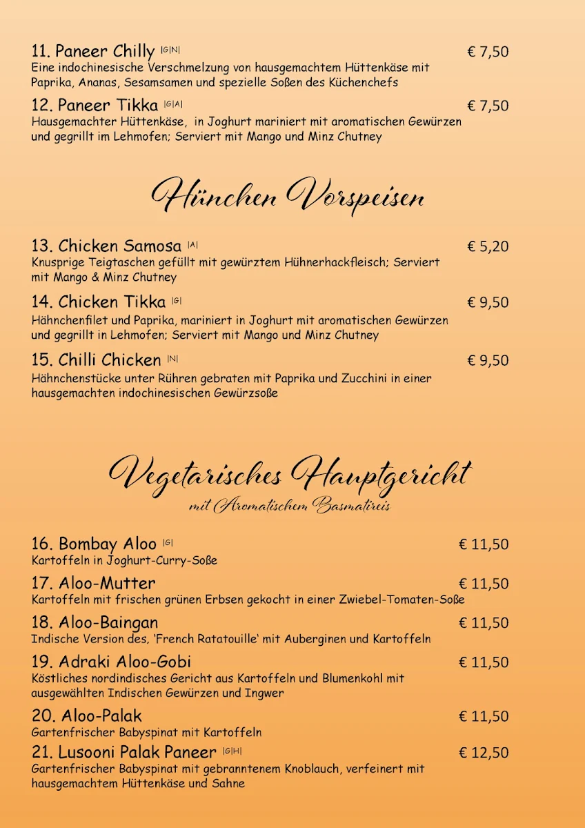 Speisekarte photo 7