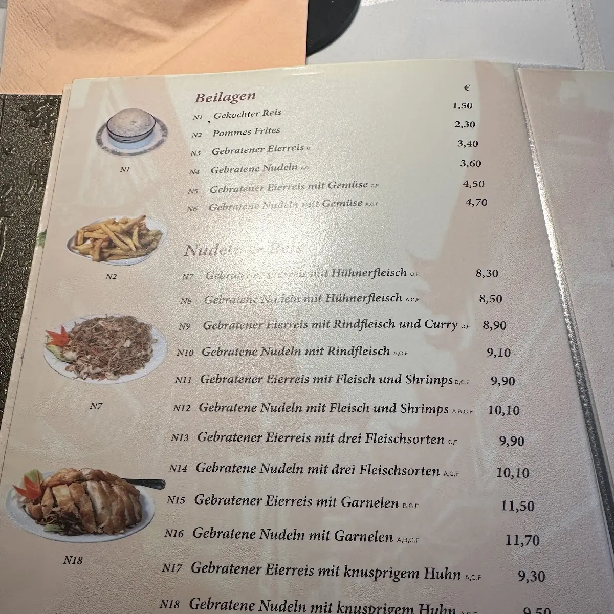 Speisekarte photo 6