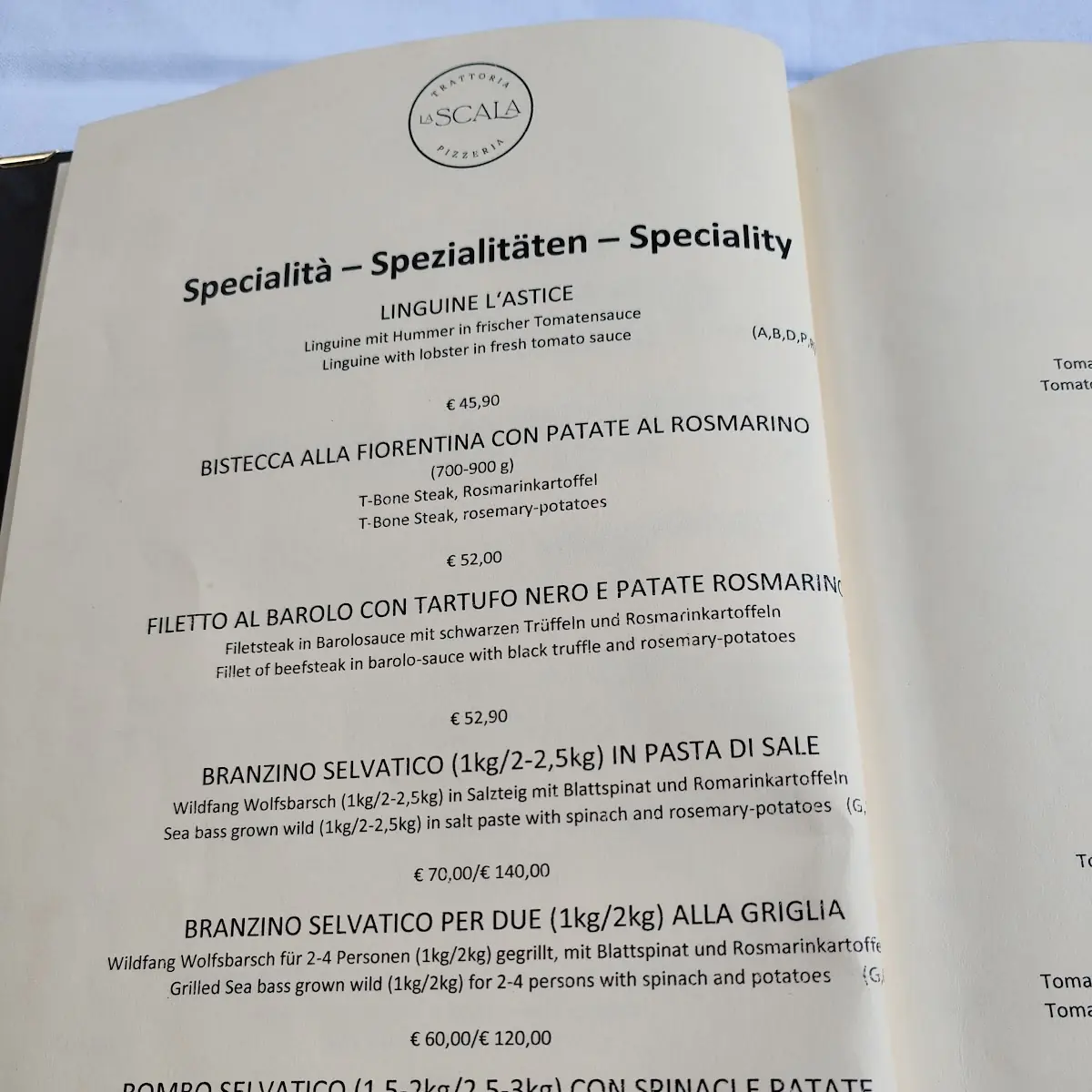 Speisekarte photo 4