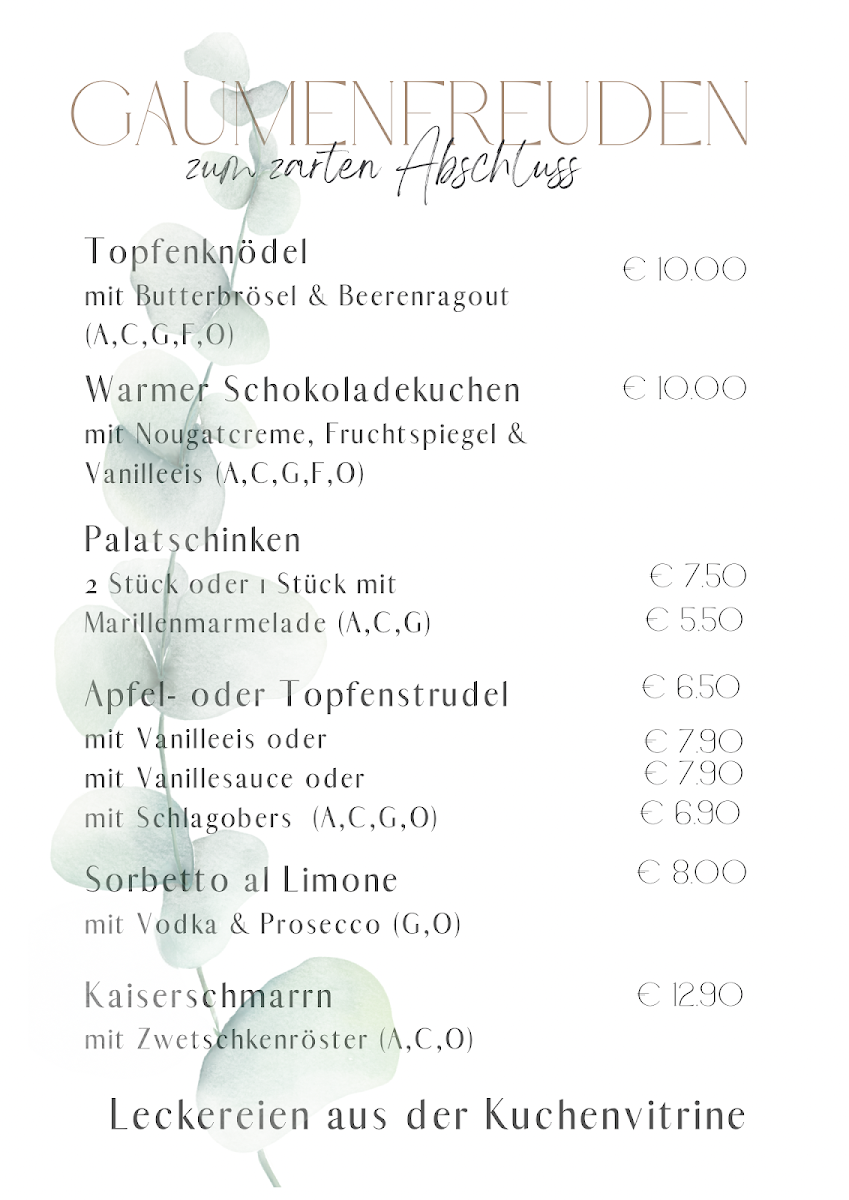 Speisekarte photo 5