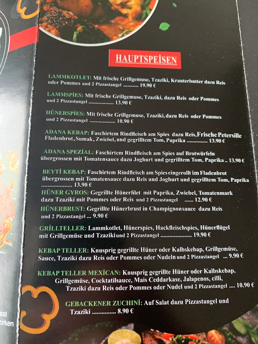 Speisekarte photo 1
