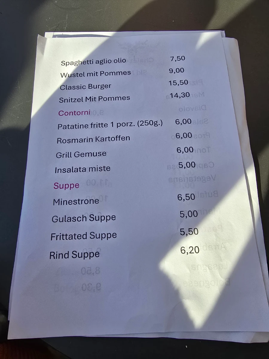Speisekarte photo 3