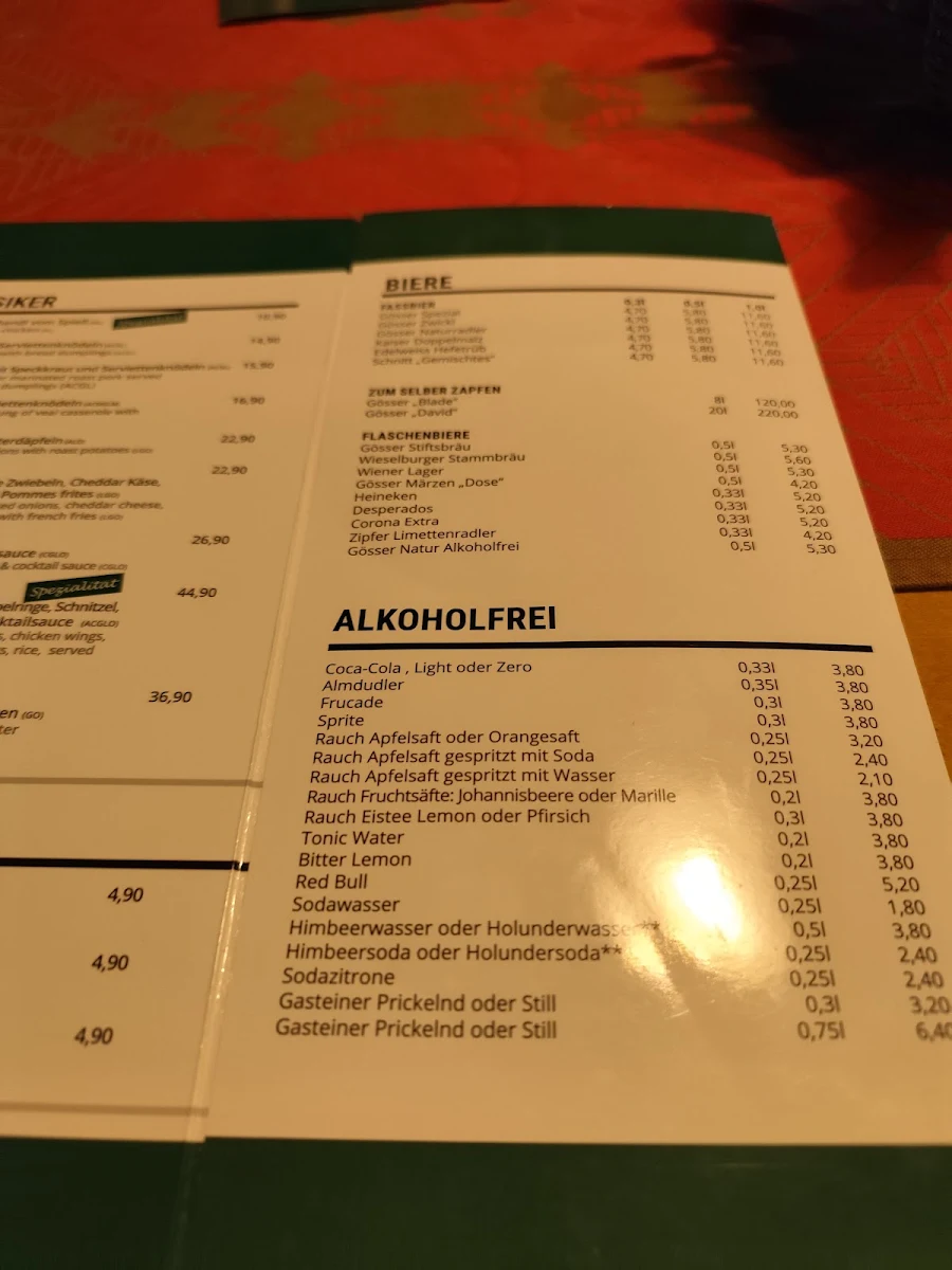 Speisekarte photo 5